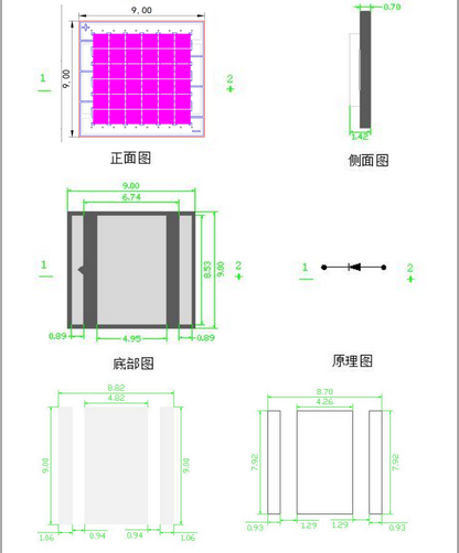 FFL909A 3V 100W 36-core Emitters